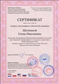 Сертификат эксперта, подготовившего победителей олимпиады «ГРАМОТЕЙ» в соответствии с ФГОС 2019-2020г.г.